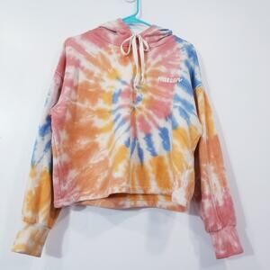 Madewell x Free & Easy  Tie Dye Pullover Hoodie Sweatshirt